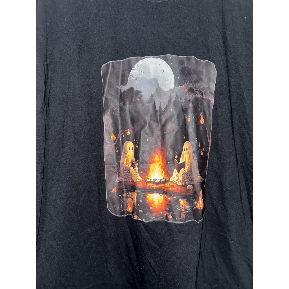 Caribbean Ultra Cotton Scary Ghost Ghoul Graphic Shirt for Halloween Size Xl - Picture 11 of 16